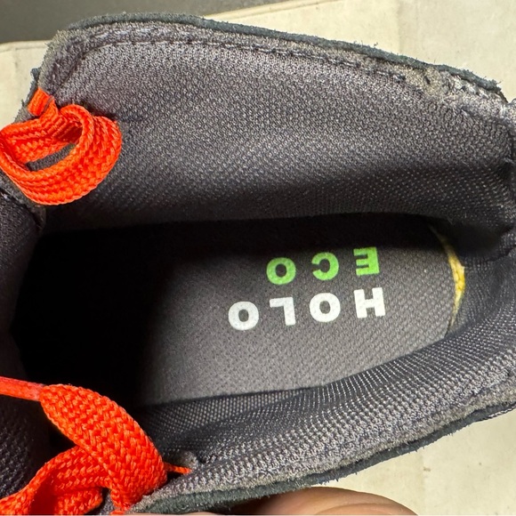 HOLO Stylish Black, red and Tan high top Men's Sneakers, Size 10, NWT - Picture 10 of 11